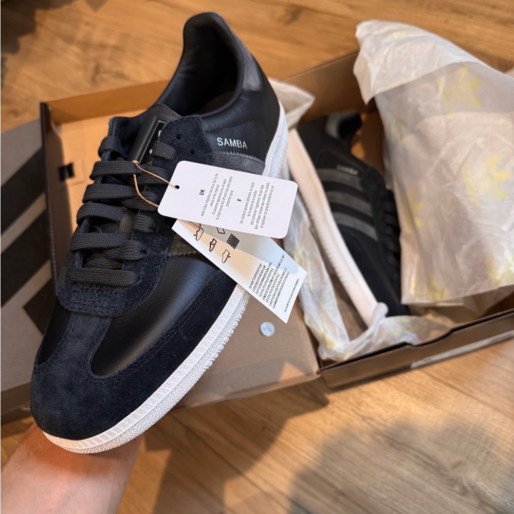 Adidas Men's Samba Black Sneakers
